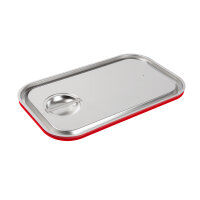 Gastronorm lid, sealing