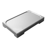 Gastronorm trays, stainless steel