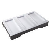 Cooling plate buffet, set: base, cold pack, tray FRAMES,...