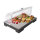 Placa de refrigeración Buffet, set: base, batería de refrigeración, bandeja, capó Rolltop