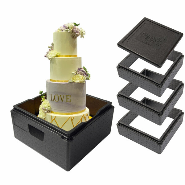 Wedding cake 42 x 42 cm cm - SET MEDIUM