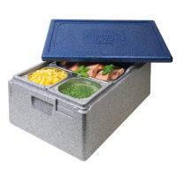 THERMOBOX GASTRONORM 1/1, grey-blue 39 l