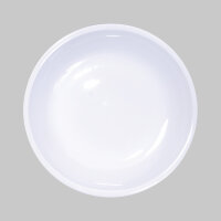 Porcelain menu plate, round 1/1